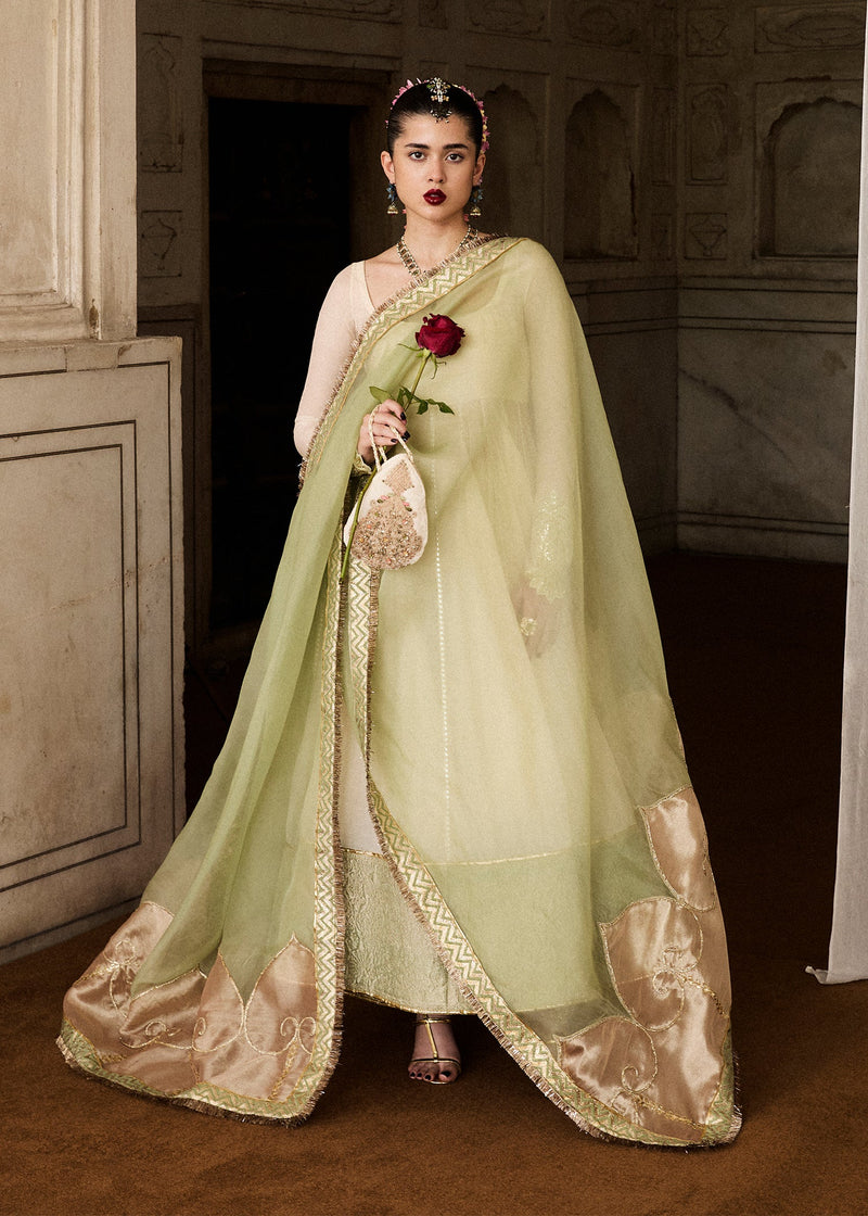 Hussain Rehar | Festive Pret'25 | Mahlaqa by Hussain Rehar - Designer Dress  - Type : Luxury Pret - Available at Libayah - 100% Original 