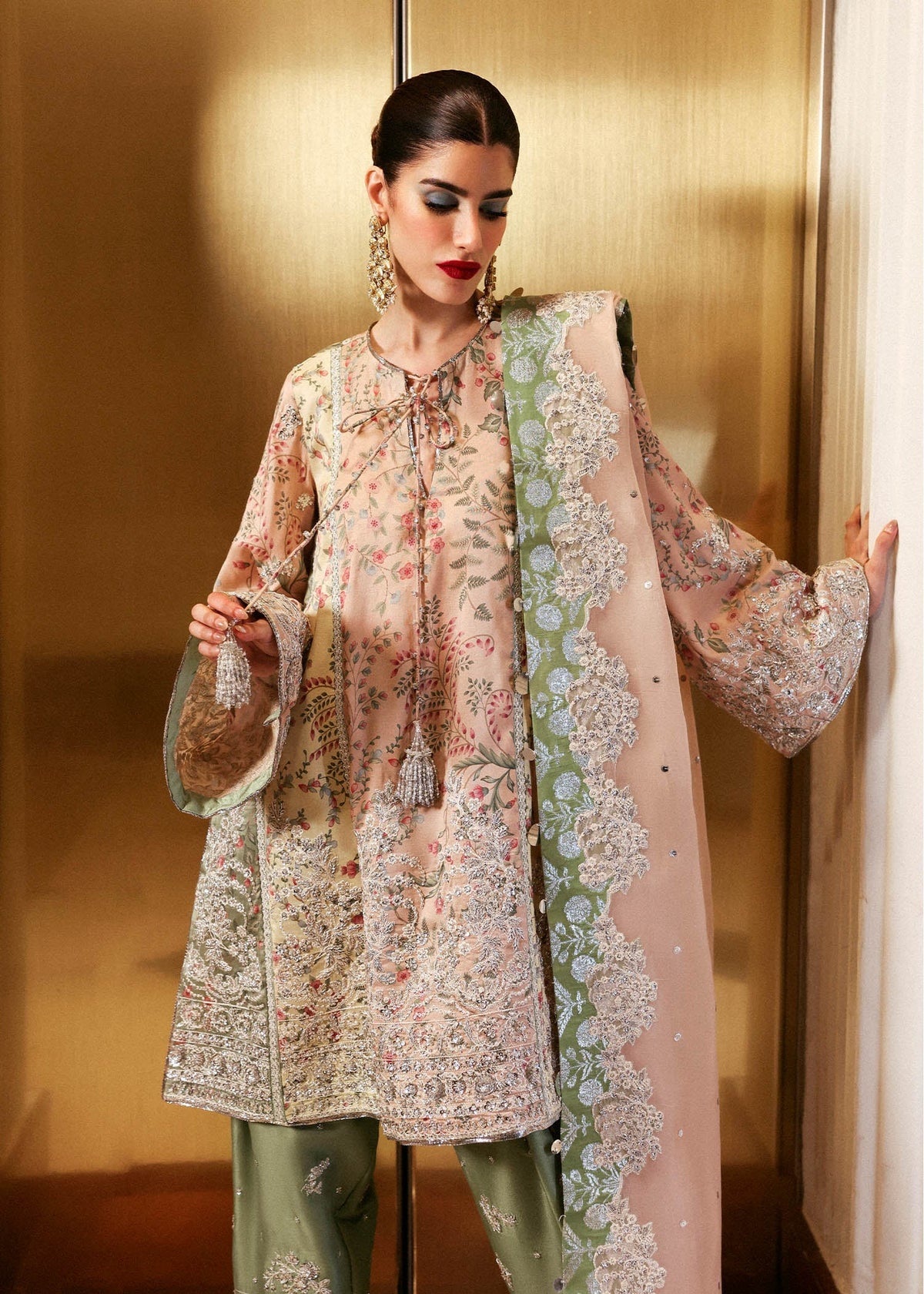 Hussain Rehar | The Scent Luxury Pret 25 | Reve by Hussain Rehar - Designer Dress  - Type : Ladies Clothes - Available at Libayah - 100% Original 