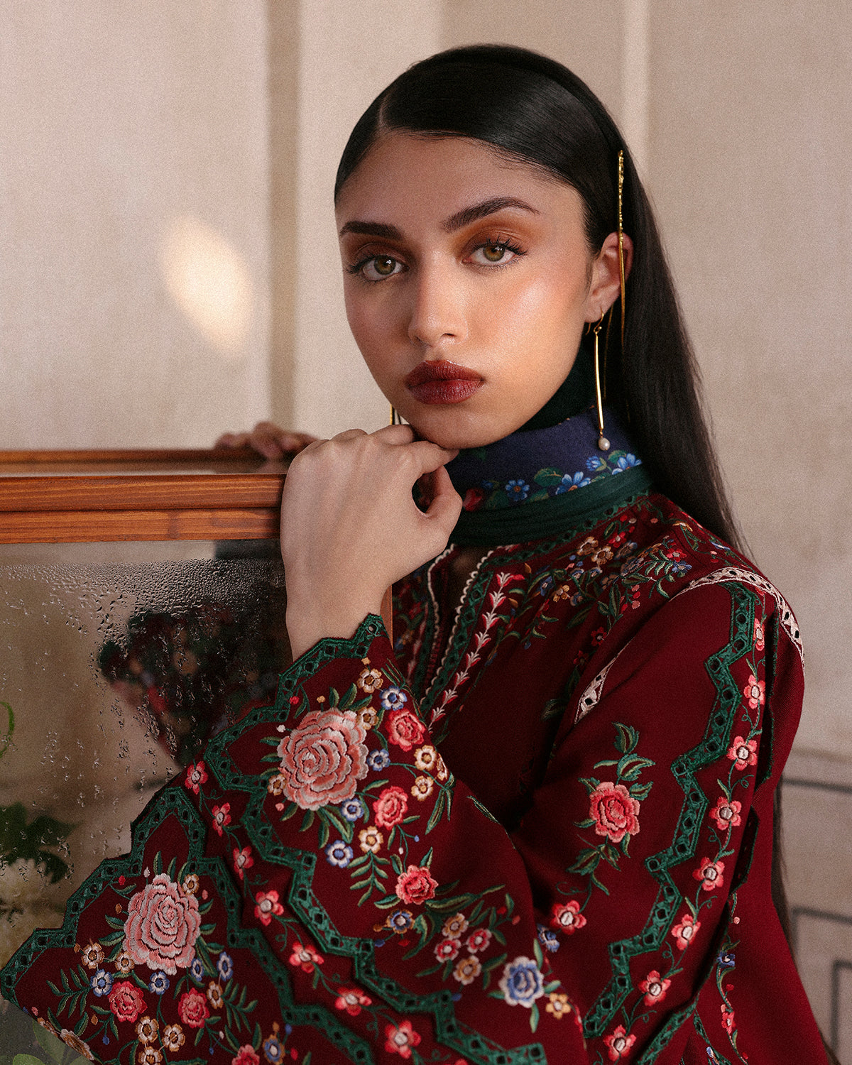 Jugnu | Khaddar 25 | Gulshan by Jugnu - Designer Dress - Type : Ladies Clothes - Available at Libayah - 100% Original 