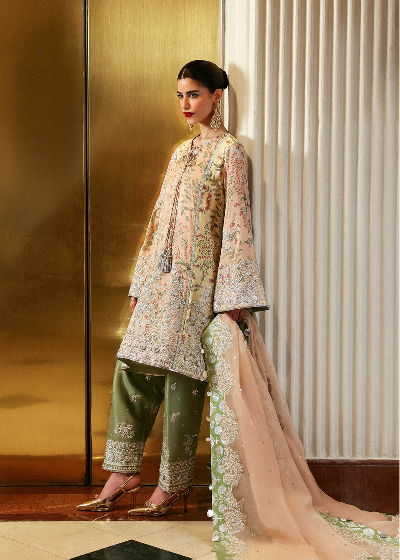 Hussain Rehar | The Scent Luxury Pret 25 | Reve by Hussain Rehar - Designer Dress  - Type : Ladies Clothes - Available at Libayah - 100% Original 