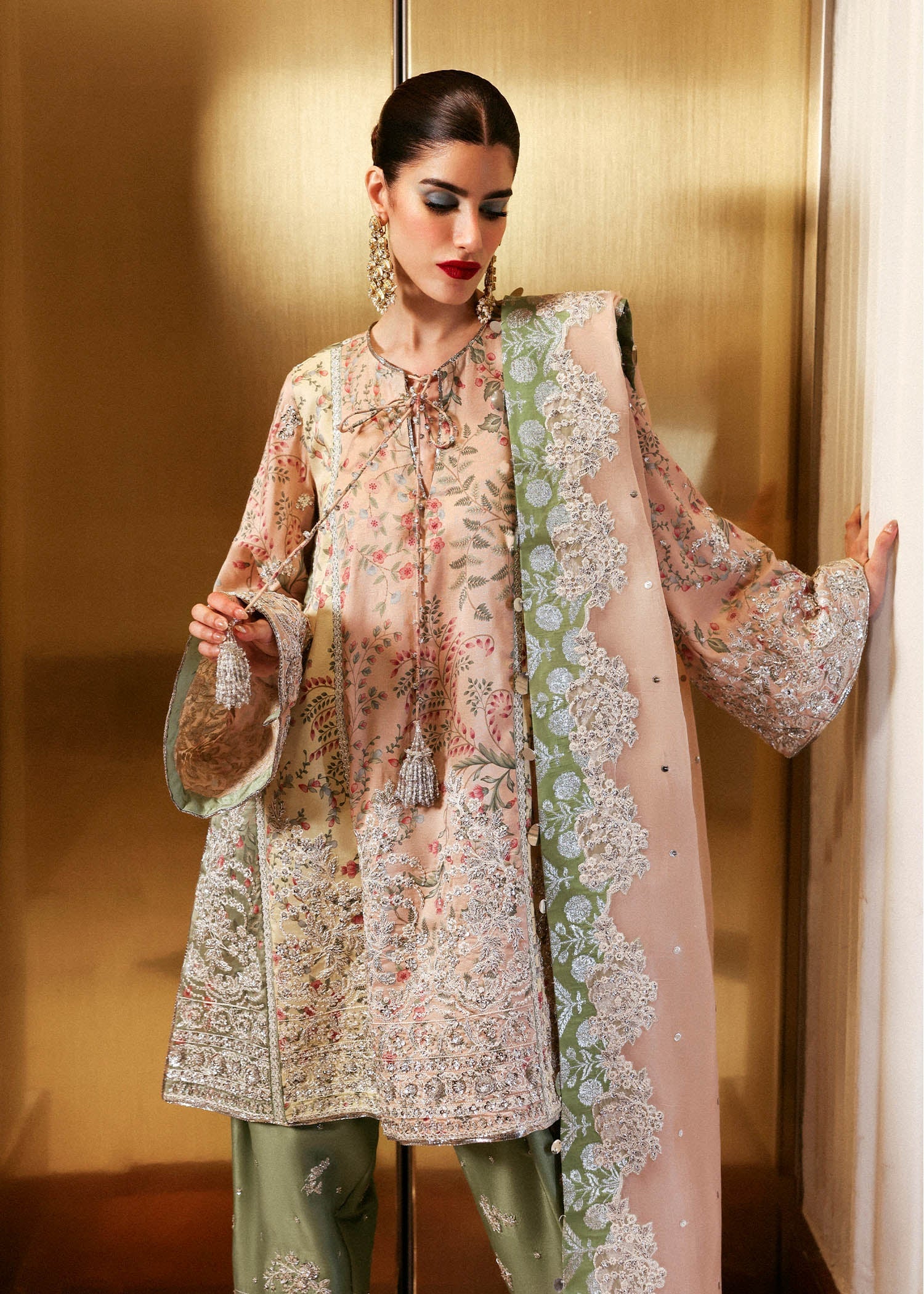 Hussain Rehar | The Scent Luxury Pret 25 | Reve by Hussain Rehar - Designer Dress  - Type : Ladies Clothes - Available at Libayah - 100% Original 