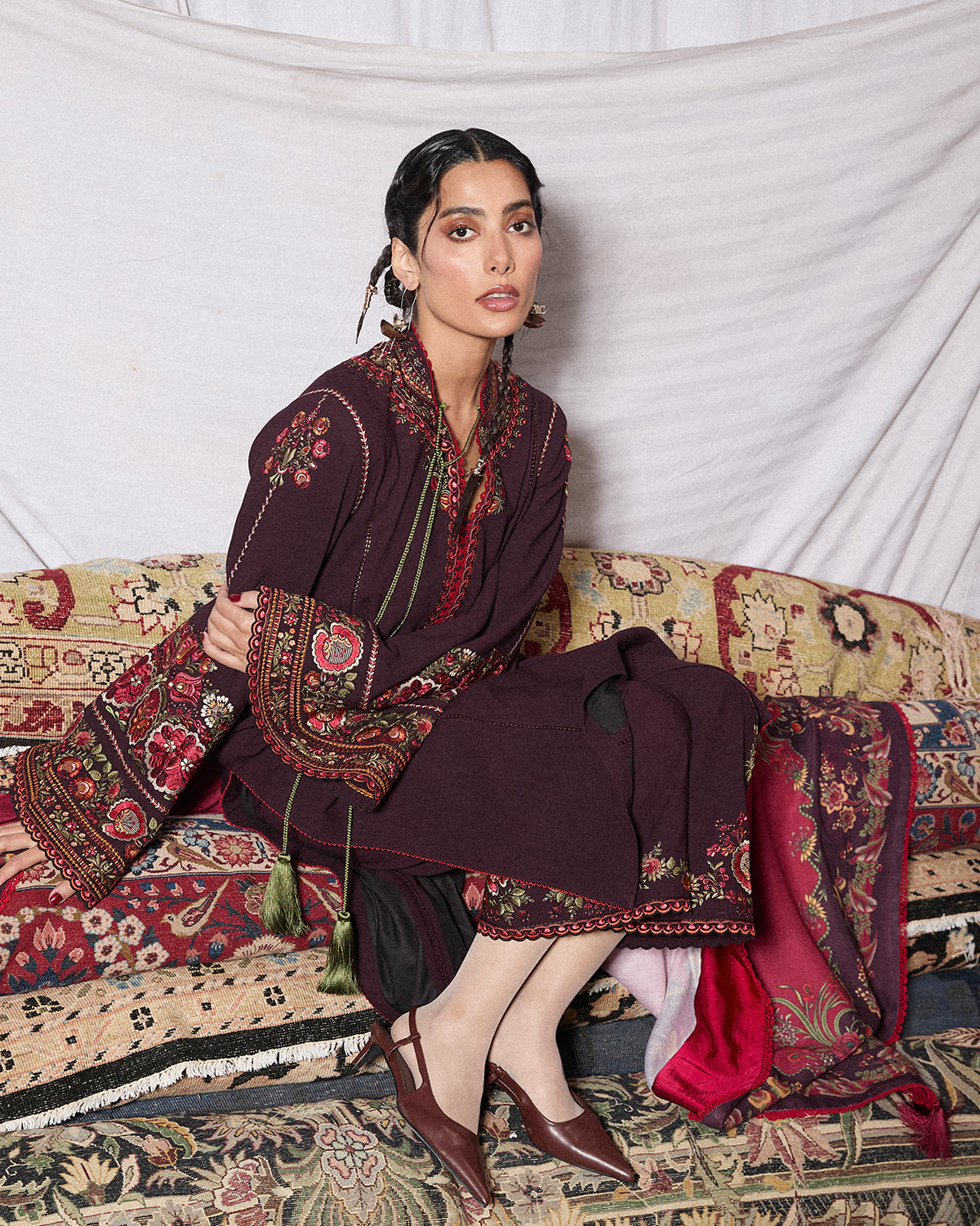 Jugnu | Karandi 25 | Bari by Jugnu - Designer Dress  - Type : Ladies Clothes - Available at Libayah - 100% Original 
