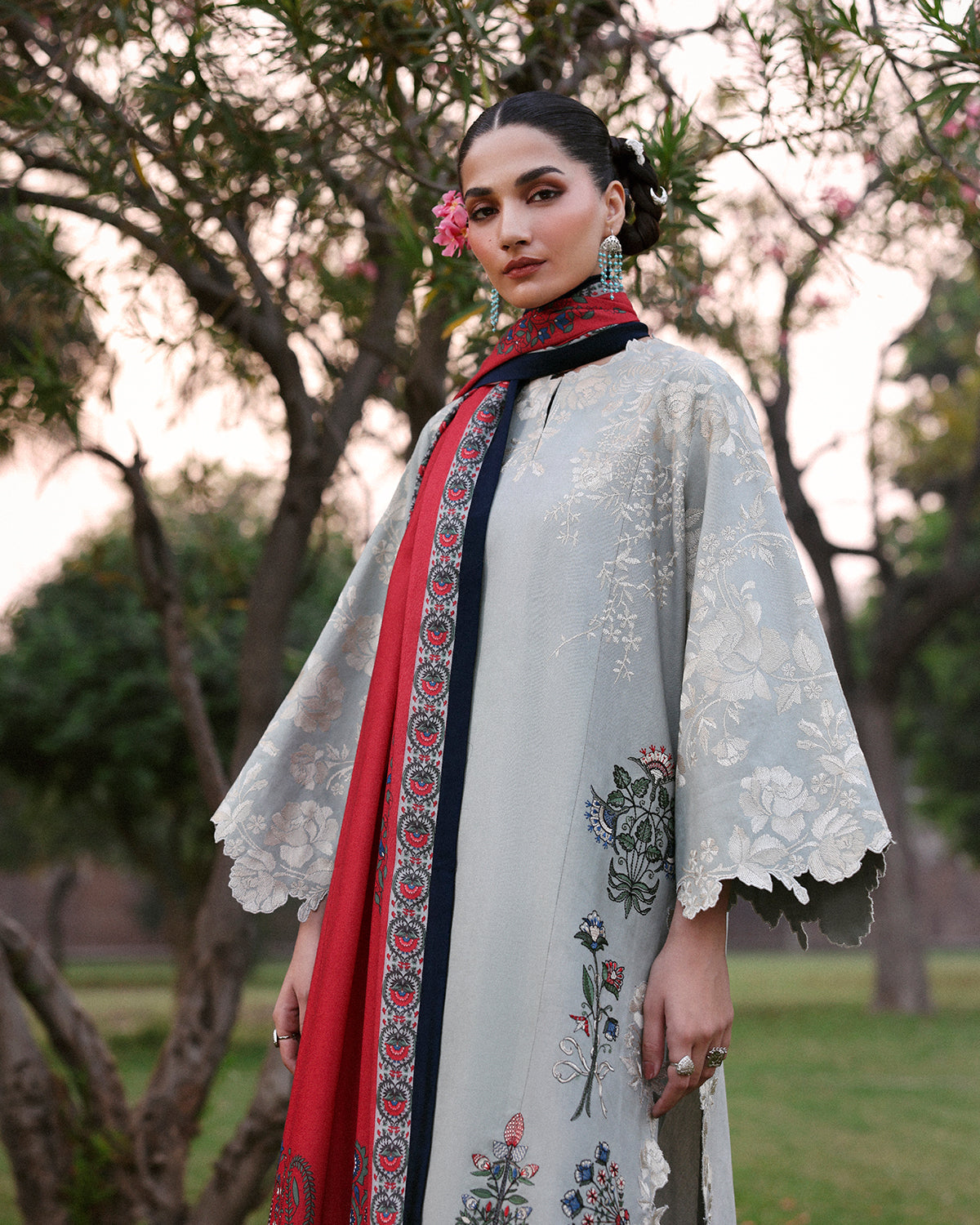 Jugnu | Khaddar 25 | Heran by Jugnu - Designer Dress - Type : Ladies Clothes - Available at Libayah - 100% Original 