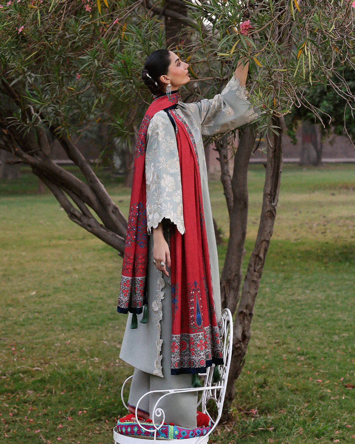 Jugnu | Khaddar 25 | Heran by Jugnu - Designer Dress - Type : Ladies Clothes - Available at Libayah - 100% Original 