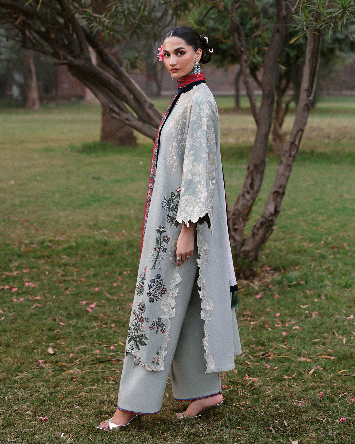 Jugnu | Khaddar 25 | Heran by Jugnu - Designer Dress - Type : Ladies Clothes - Available at Libayah - 100% Original 