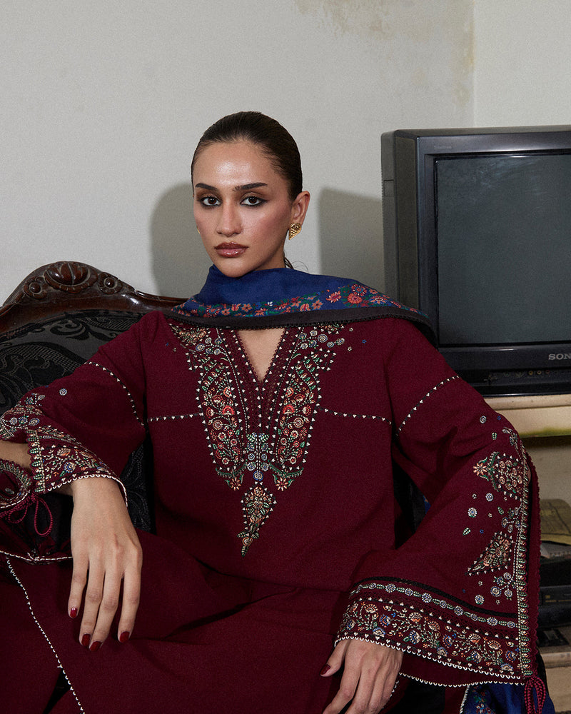 Jugnu | Karandi 25 | Rami by Jugnu - Designer Dress  - Type : Ladies Clothes - Available at Libayah - 100% Original 