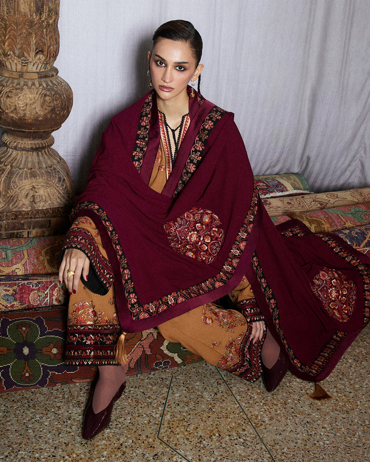 Jugnu | Karandi 25 | Zrov by Jugnu - Designer Dress  - Type : Ladies Clothes - Available at Libayah - 100% Original 