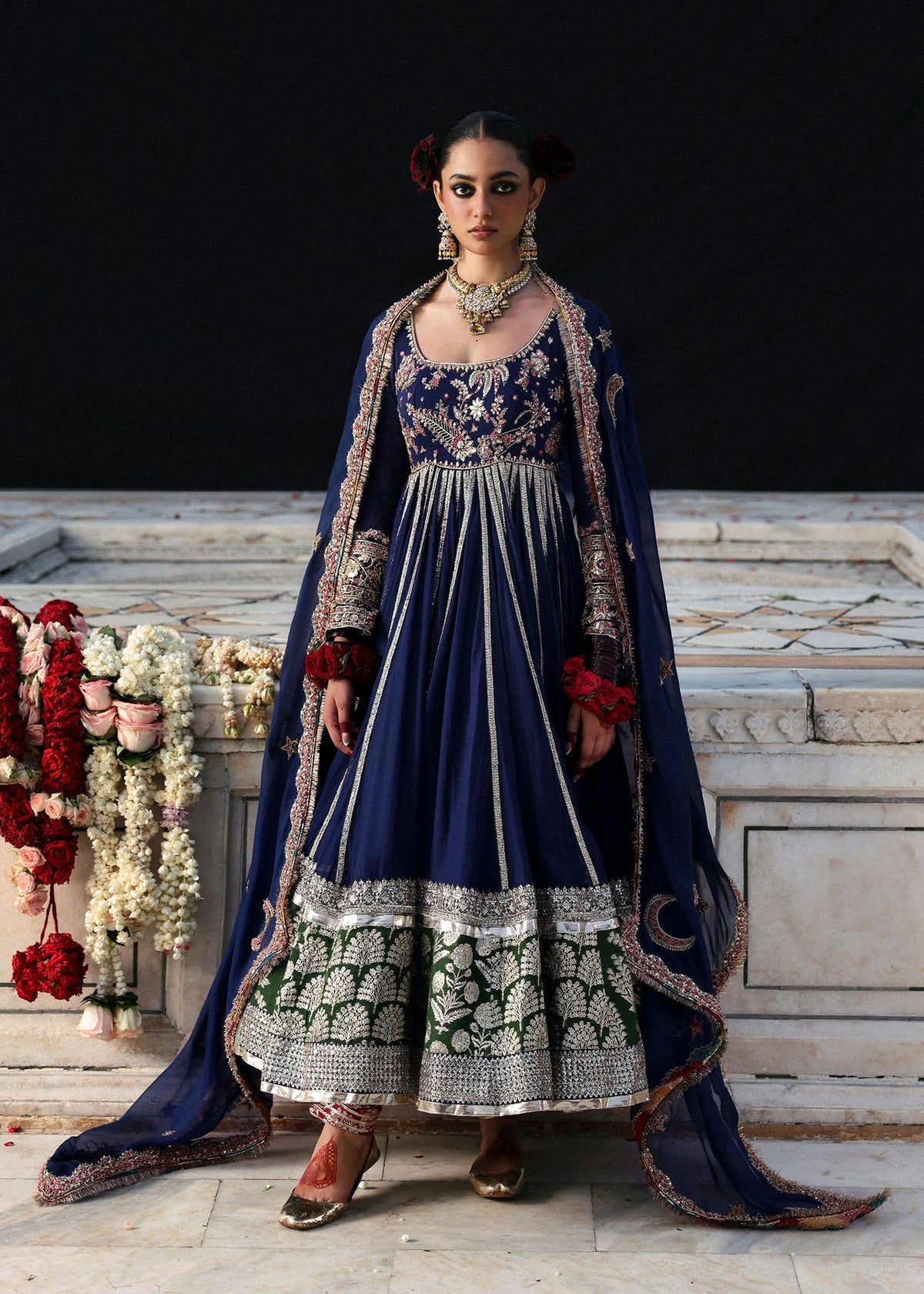 Hussain Rehar | Dilruba Bridals | Zarmina by Hussain Rehar - Designer Dress  - Type : Ladies Clothes - Available at Libayah - 100% Original 