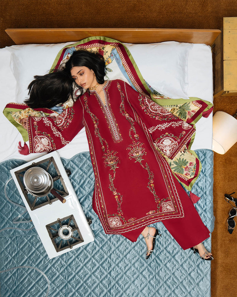 Jugnu Lahore | The Reserved View SS Edit | Diryaz by Jugnu - Designer Dress  - Type : Ladies Clothes - Available at Libayah - 100% Original 