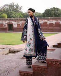 Jugnu | Khaddar 25 | Navi by Jugnu - Designer Dress - Type : Ladies Clothes - Available at Libayah - 100% Original 