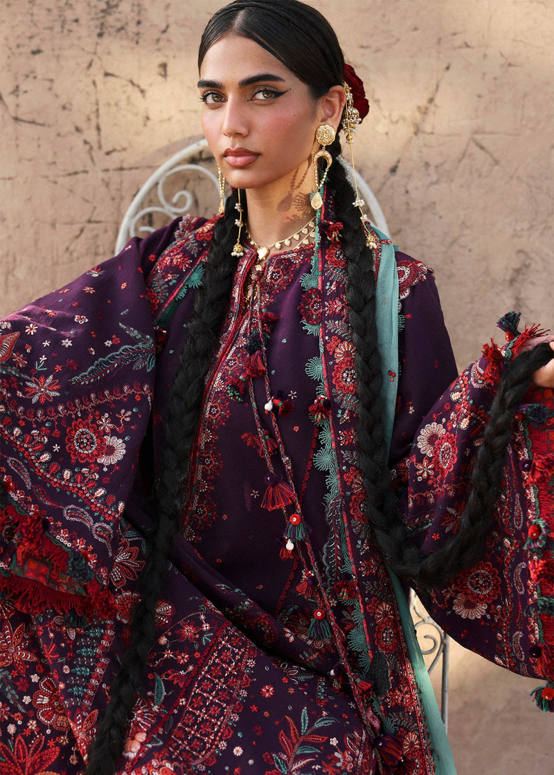 Sultana – authentic Pakistani dress from the Hussain Rehar Karandi 25 collection for women in the UK.