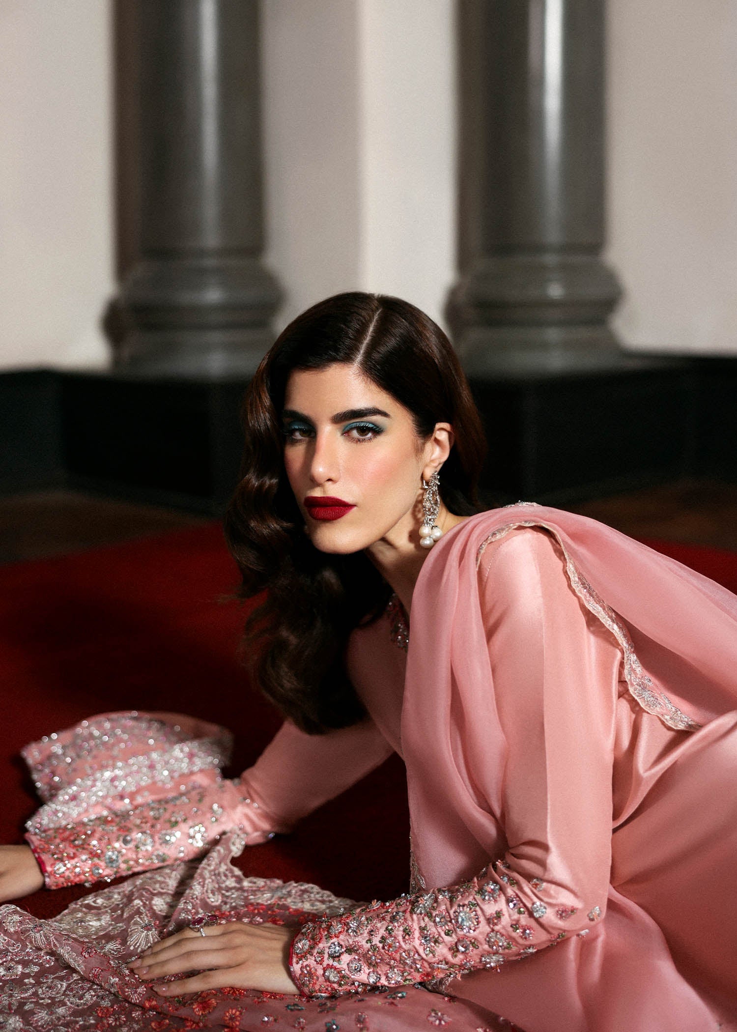 Hussain Rehar | The Scent Luxury Pret 25 | Evara by Hussain Rehar - Designer Dress  - Type : Ladies Clothes - Available at Libayah - 100% Original 