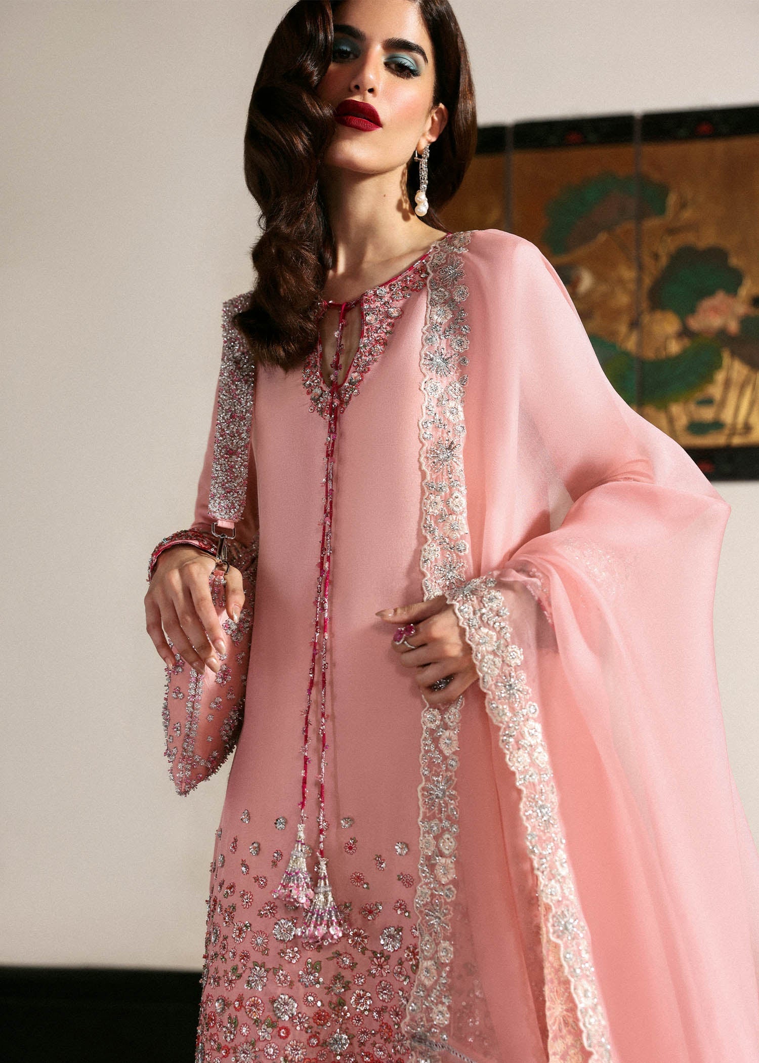 Hussain Rehar | The Scent Luxury Pret 25 | Evara by Hussain Rehar - Designer Dress  - Type : Ladies Clothes - Available at Libayah - 100% Original 