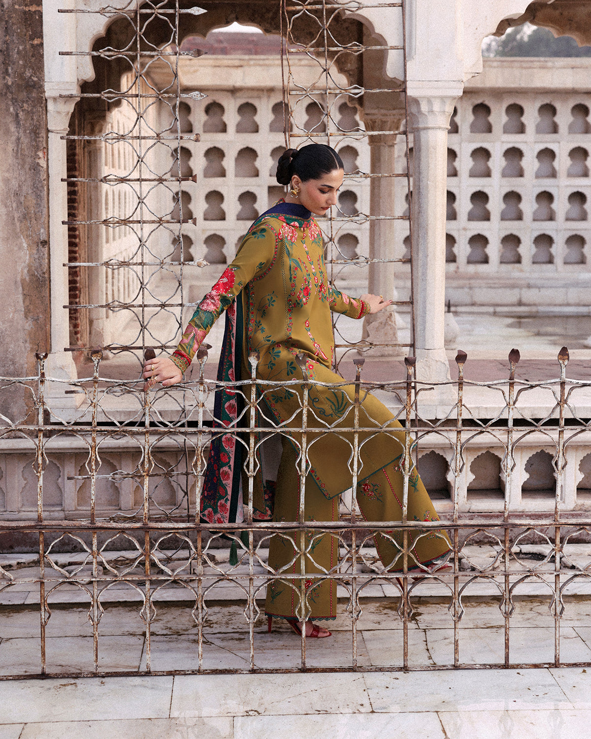 Jugnu | Khaddar 25 | Mitra by Jugnu - Designer Dress - Type : Ladies Clothes - Available at Libayah - 100% Original 