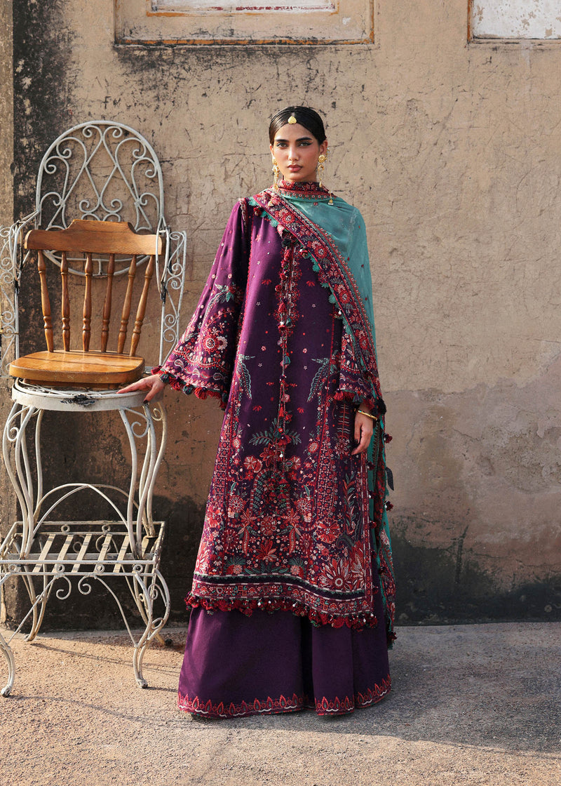 Sultana – authentic Pakistani dress from the Hussain Rehar Karandi 25 collection for women in the UK.