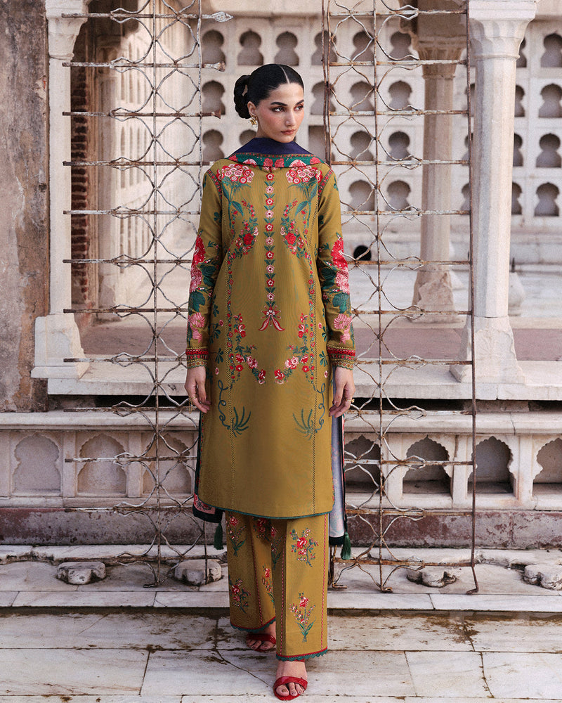 Jugnu | Khaddar 25 | Mitra by Jugnu - Designer Dress - Type : Ladies Clothes - Available at Libayah - 100% Original 