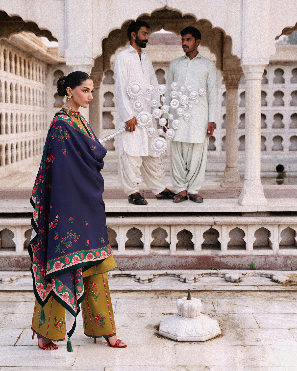 Jugnu | Khaddar 25 | Mitra by Jugnu - Designer Dress - Type : Ladies Clothes - Available at Libayah - 100% Original 