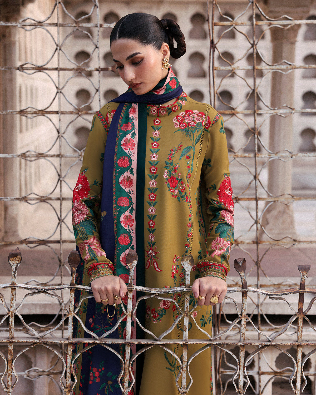 Jugnu | Khaddar 25 | Mitra by Jugnu - Designer Dress - Type : Ladies Clothes - Available at Libayah - 100% Original 