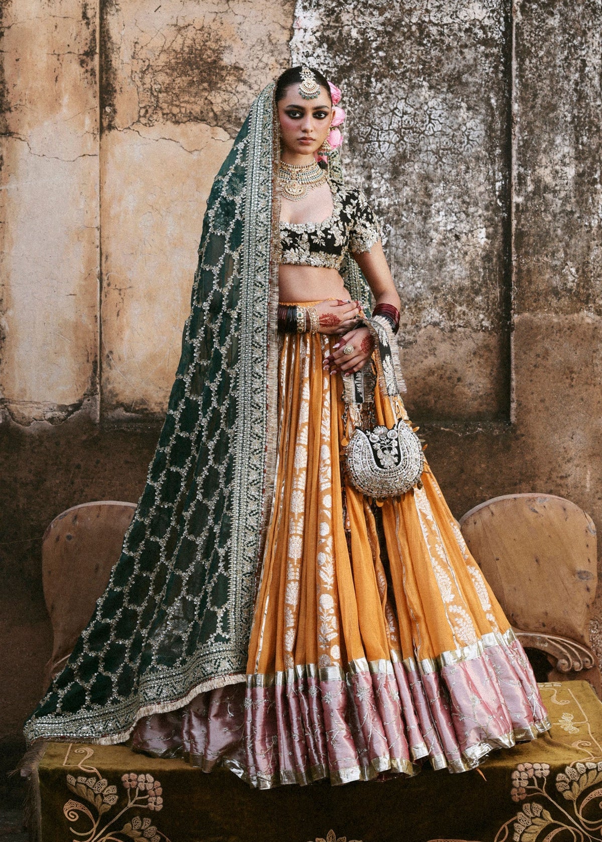 Hussain Rehar | Dilruba Bridals | Soraya by Hussain Rehar - Designer Dress  - Type : Ladies Clothes - Available at Libayah - 100% Original 