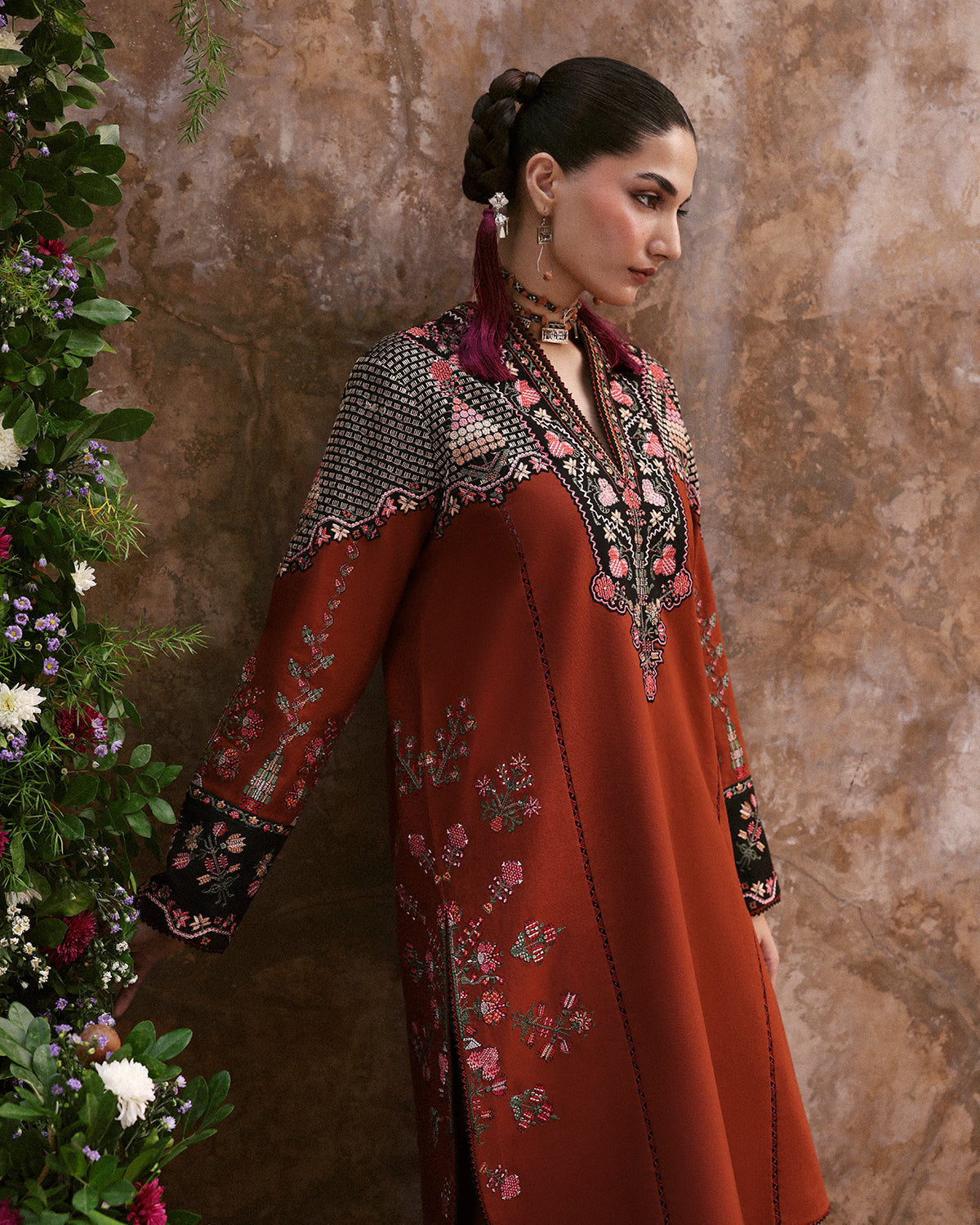 Jugnu | Khaddar 25 | Parsa by Jugnu - Designer Dress - Type : Ladies Clothes - Available at Libayah - 100% Original 