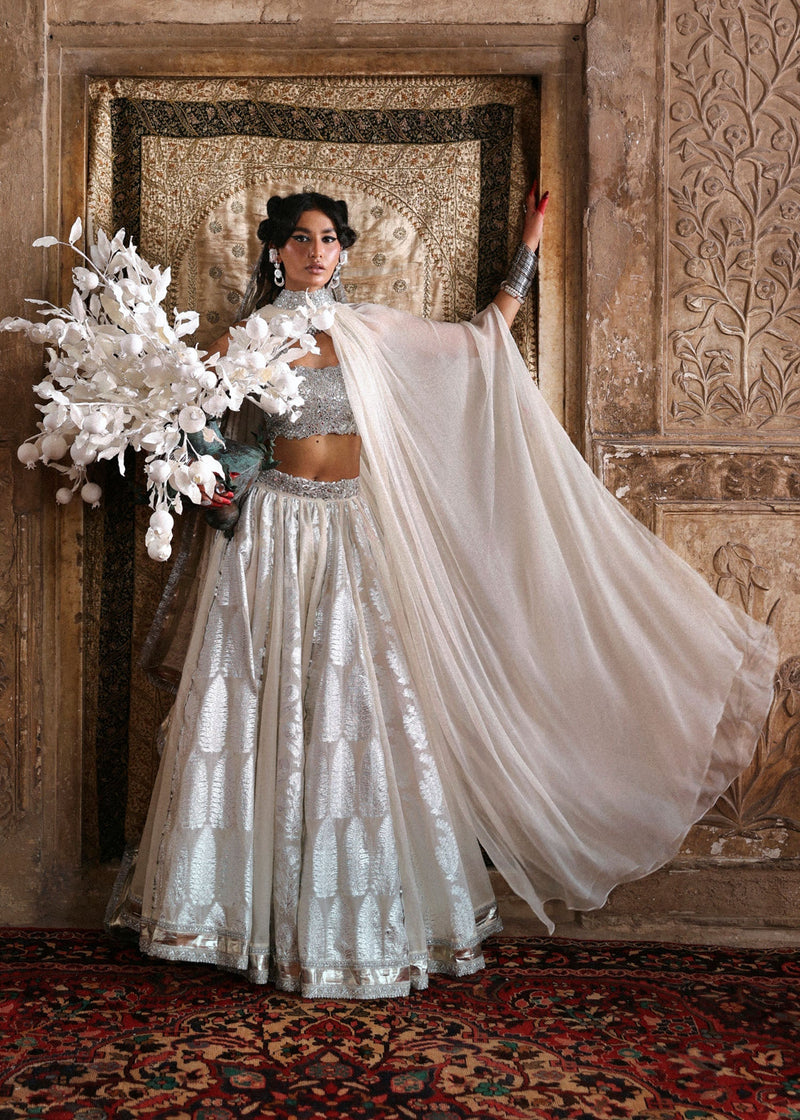 Hussain Rehar | Dilruba Bridals | Mahbanoo by Hussain Rehar - Designer Dress  - Type : Ladies Clothes - Available at Libayah - 100% Original 