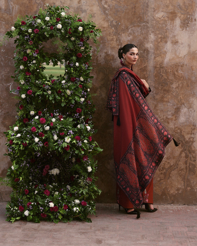 Jugnu | Khaddar 25 | Parsa by Jugnu - Designer Dress - Type : Ladies Clothes - Available at Libayah - 100% Original 