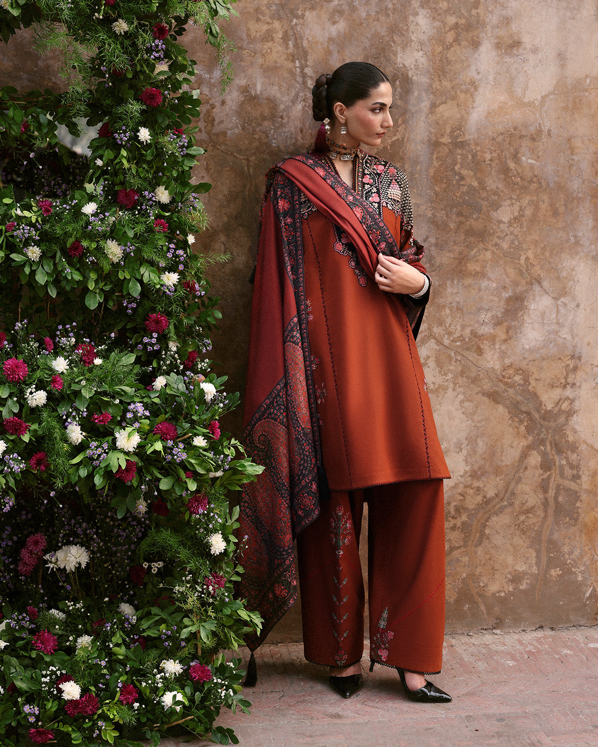 Jugnu | Khaddar 25 | Parsa by Jugnu - Designer Dress - Type : Ladies Clothes - Available at Libayah - 100% Original 
