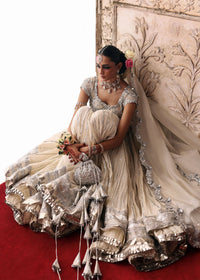 Hussain Rehar | Dilruba Bridals | Parisa by Hussain Rehar - Designer Dress  - Type : Ladies Clothes - Available at Libayah - 100% Original 