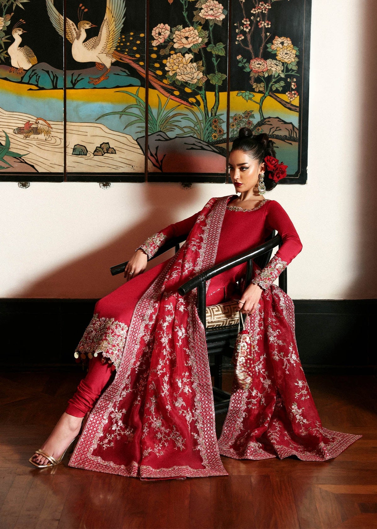 Hussain Rehar | The Scent Luxury Pret 25 | Zephira by Hussain Rehar - Designer Dress  - Type : Ladies Clothes - Available at Libayah - 100% Original 