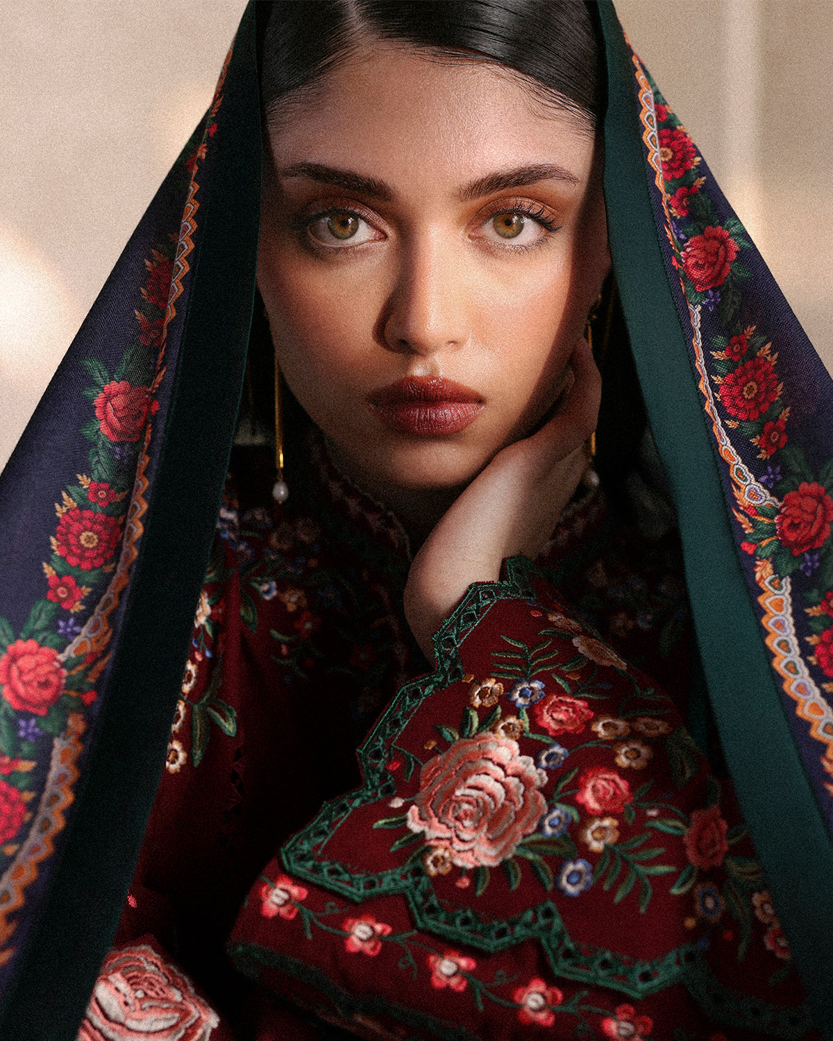 Jugnu | Khaddar 25 | Gulshan by Jugnu - Designer Dress - Type : Ladies Clothes - Available at Libayah - 100% Original 