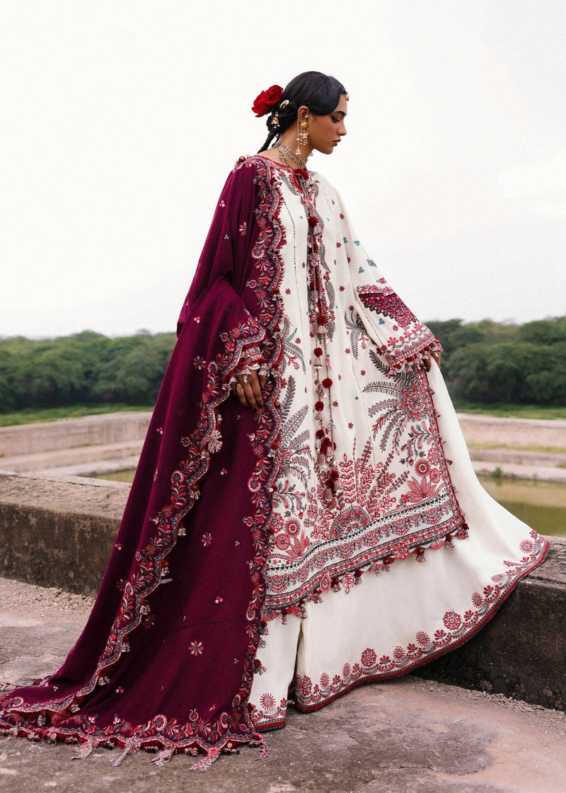 Afsaneh – authentic Pakistani dress from the Hussain Rehar Karandi 25 collection for women in the UK.