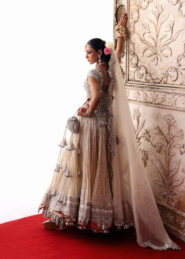 Hussain Rehar | Dilruba Bridals | Parisa by Hussain Rehar - Designer Dress  - Type : Ladies Clothes - Available at Libayah - 100% Original 