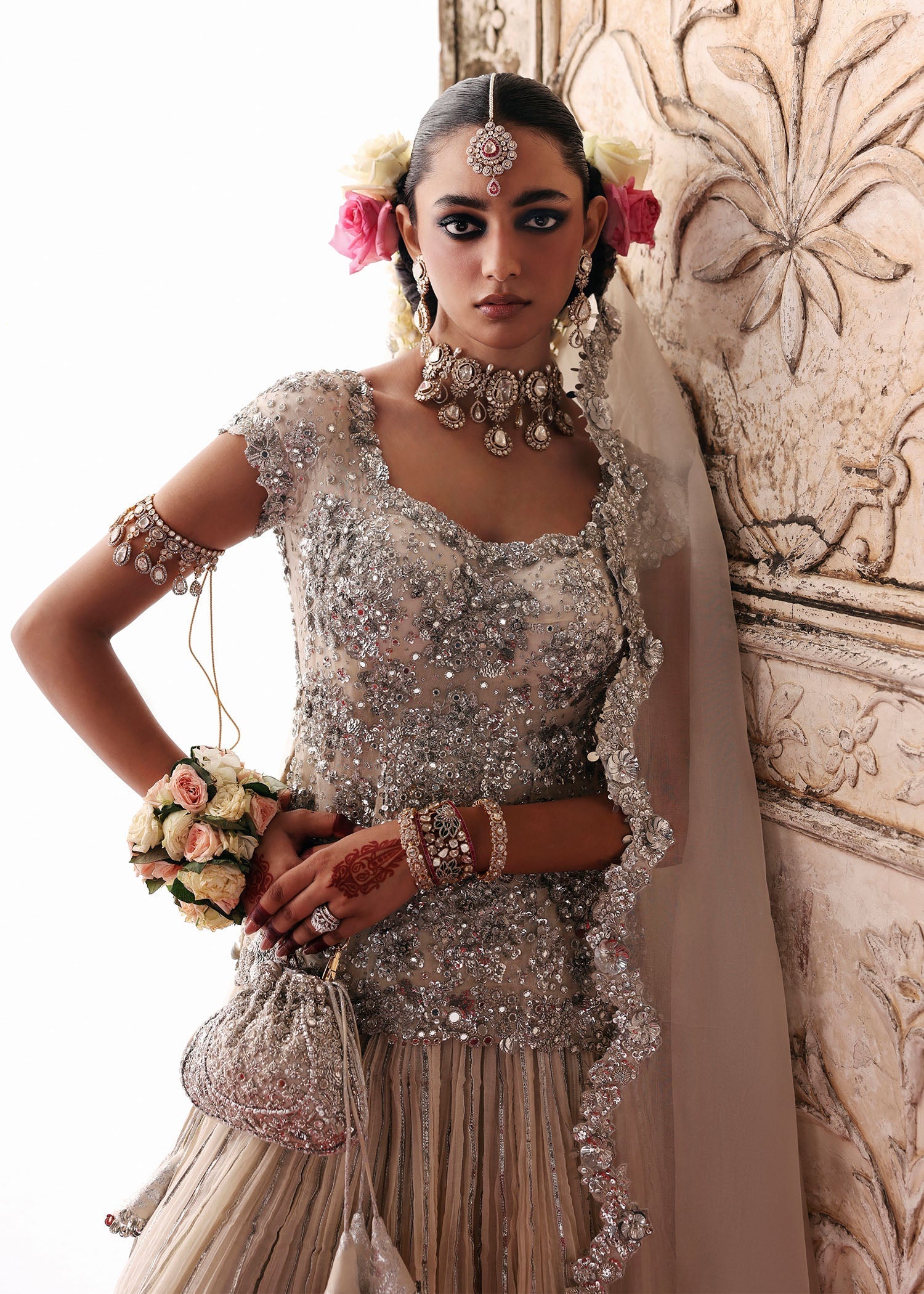 Hussain Rehar | Dilruba Bridals | Parisa by Hussain Rehar - Designer Dress  - Type : Ladies Clothes - Available at Libayah - 100% Original 