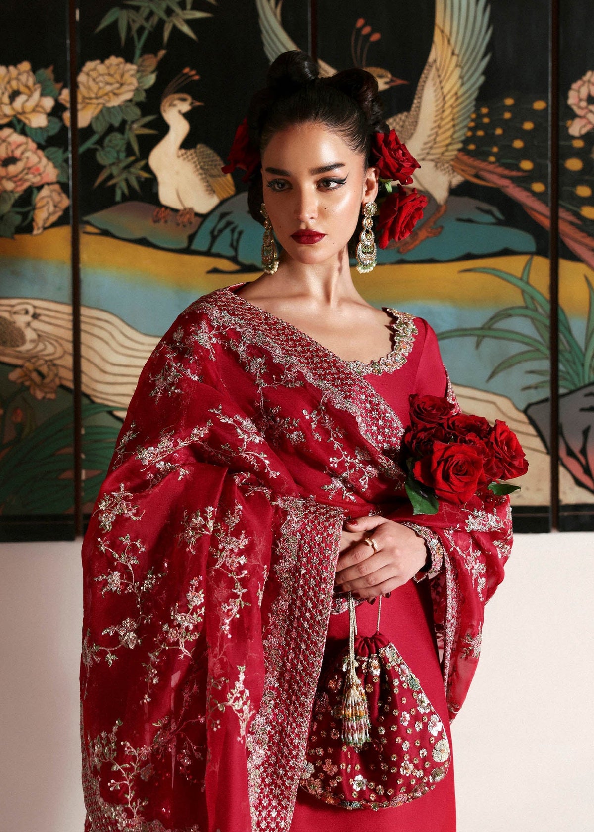 Hussain Rehar | The Scent Luxury Pret 25 | Zephira by Hussain Rehar - Designer Dress  - Type : Ladies Clothes - Available at Libayah - 100% Original 