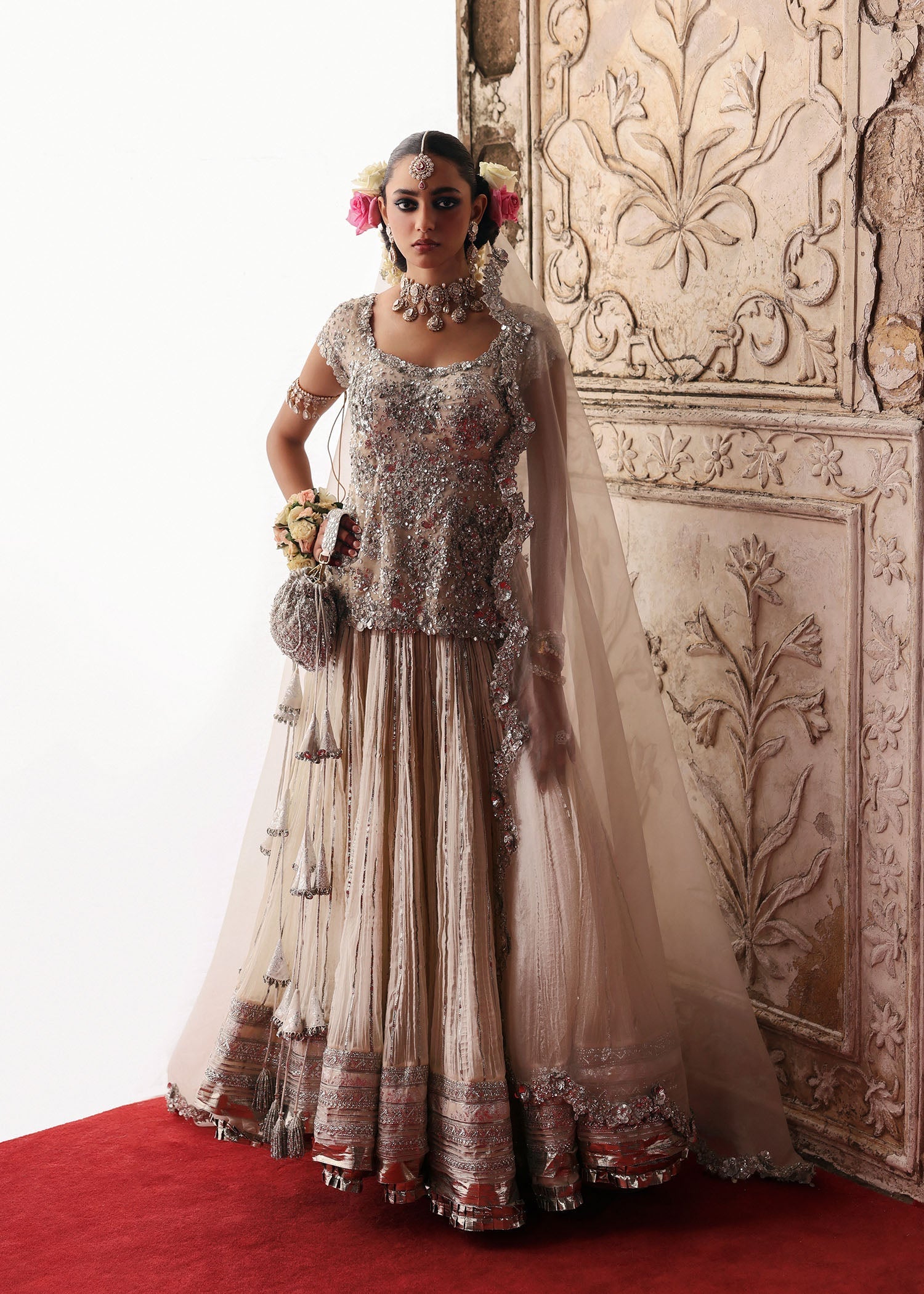 Hussain Rehar | Dilruba Bridals | Parisa by Hussain Rehar - Designer Dress  - Type : Ladies Clothes - Available at Libayah - 100% Original 