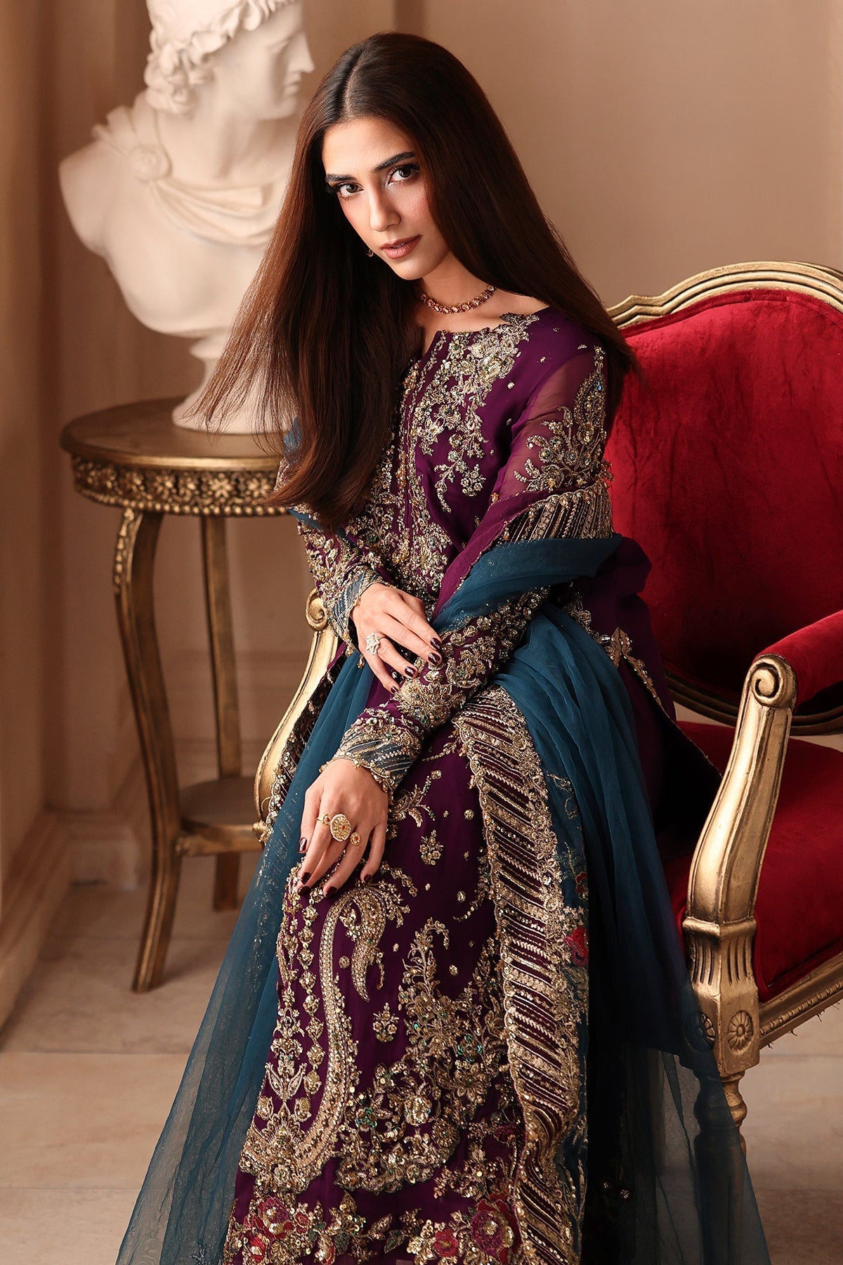 Charizma | Dastan e Jashan |DJW6-01 by Charizma - Designer Dress  - Type : Ladies Clothes - Available at Libayah - 100% Original 