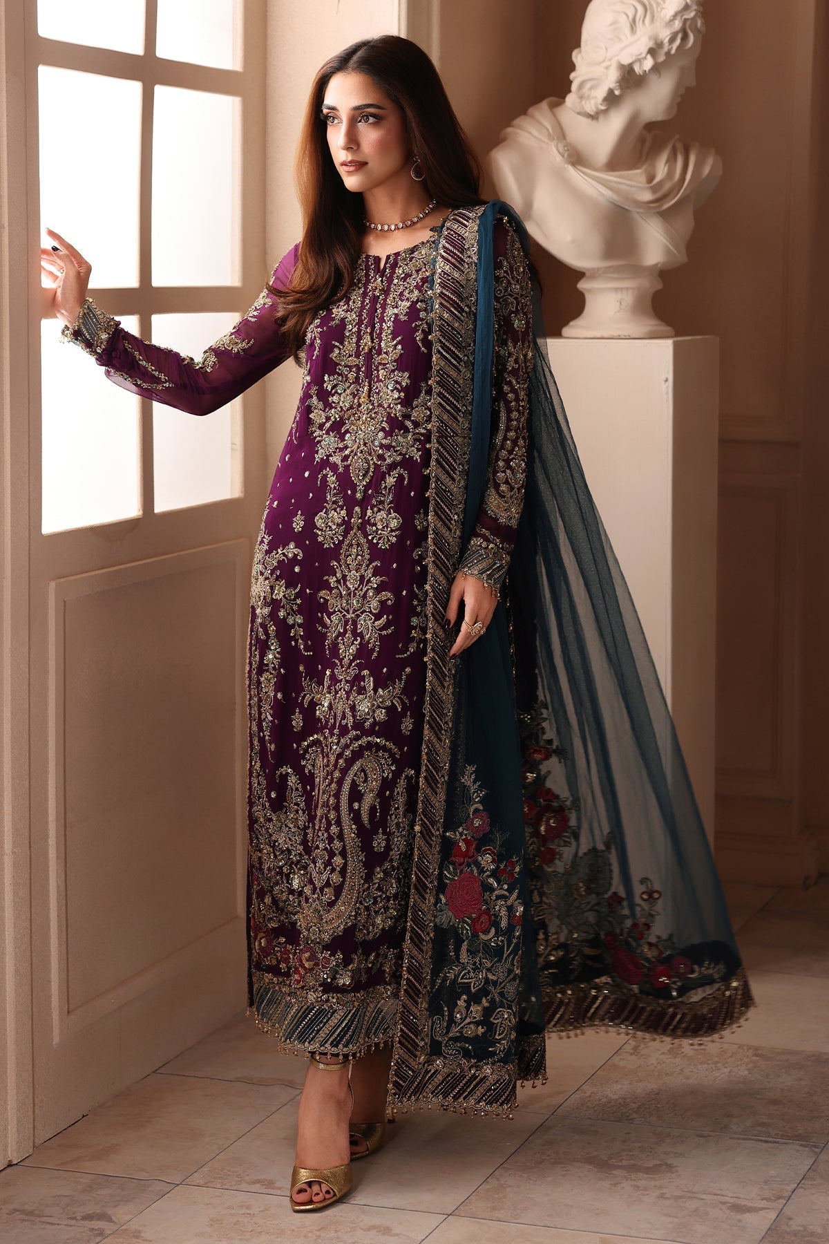 Charizma | Dastan e Jashan |DJW6-01 by Charizma - Designer Dress  - Type : Ladies Clothes - Available at Libayah - 100% Original 