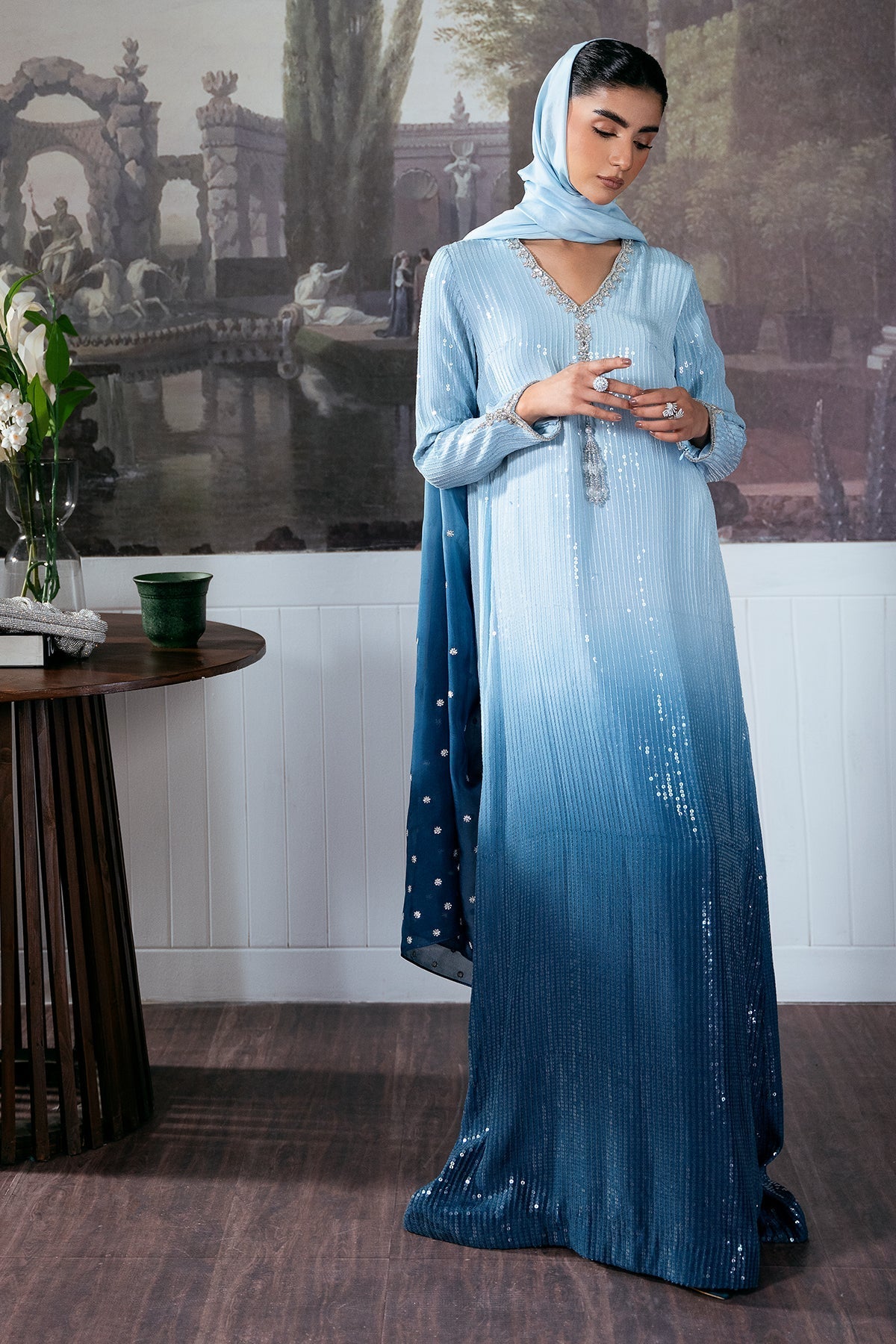 Mina Kashif | Loona Luxe Formals | Elara - by Libayah - Registered Vendor of : Mina Kashif - 100% Original Designer Dress