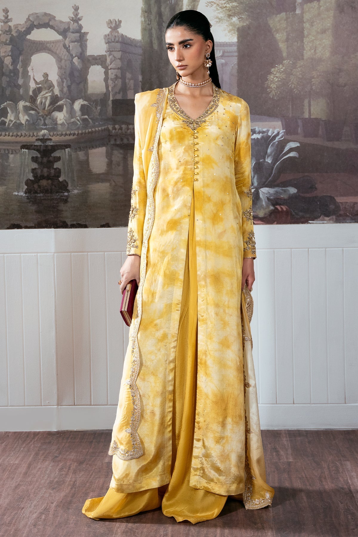 Mina Kashif | Loona Luxe Formals |Zareen - by Libayah - Registered Vendor of : Mina Kashif - 100% Original Designer Dress
