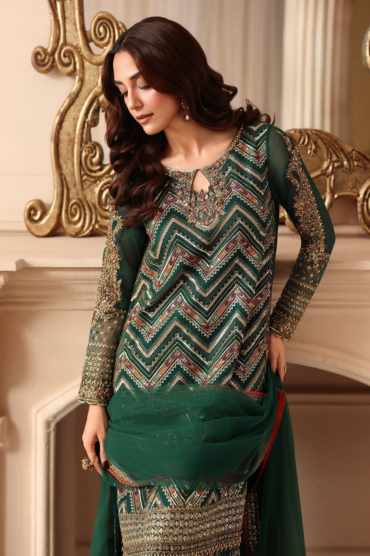 Charizma | Dastan e Jashan | DJW6-07 by Charizma - Designer Dress  - Type : Ladies Clothes - Available at Libayah - 100% Original 