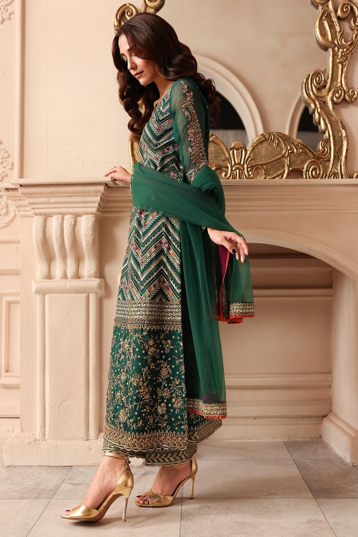 Charizma | Dastan e Jashan | DJW6-07 by Charizma - Designer Dress  - Type : Ladies Clothes - Available at Libayah - 100% Original 