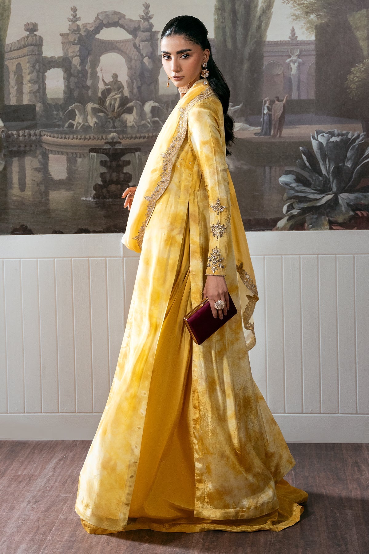 Mina Kashif | Loona Luxe Formals |Zareen - by Libayah - Registered Vendor of : Mina Kashif - 100% Original Designer Dress