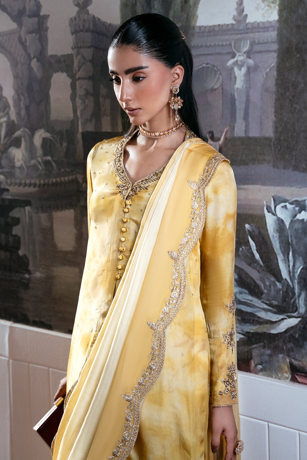 Mina Kashif | Loona Luxe Formals |Zareen - by Libayah - Registered Vendor of : Mina Kashif - 100% Original Designer Dress