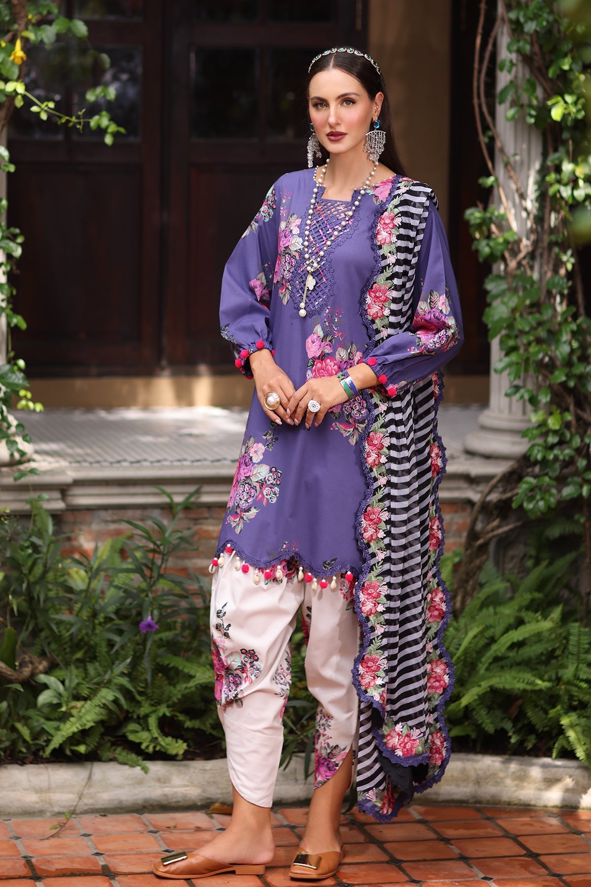 Charizma | Chunnri Collection | CH6-09 - Designer Dress - Type : Ladies Clothes - Available at Libayah - 100% Original