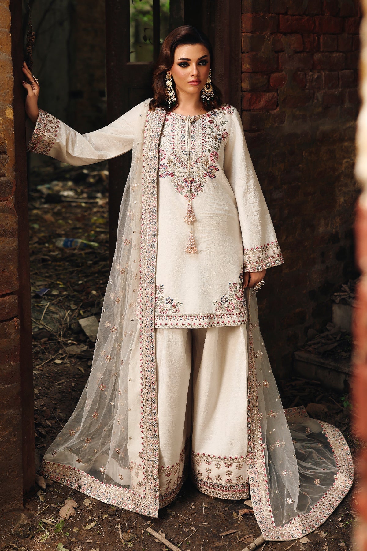 CMA-5-141M – authentic Pakistani dress from the Charizma Festive Pret collection for women in the UK