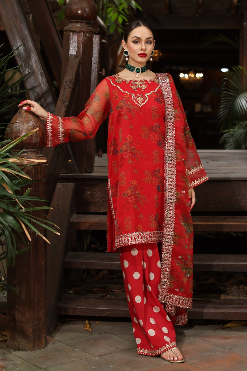 Charizma | Festive Pret | CMA-5-37 O by Charizma - Designer Dress  - Type : Ladies Clothes - Available at Libayah - 100% Original 