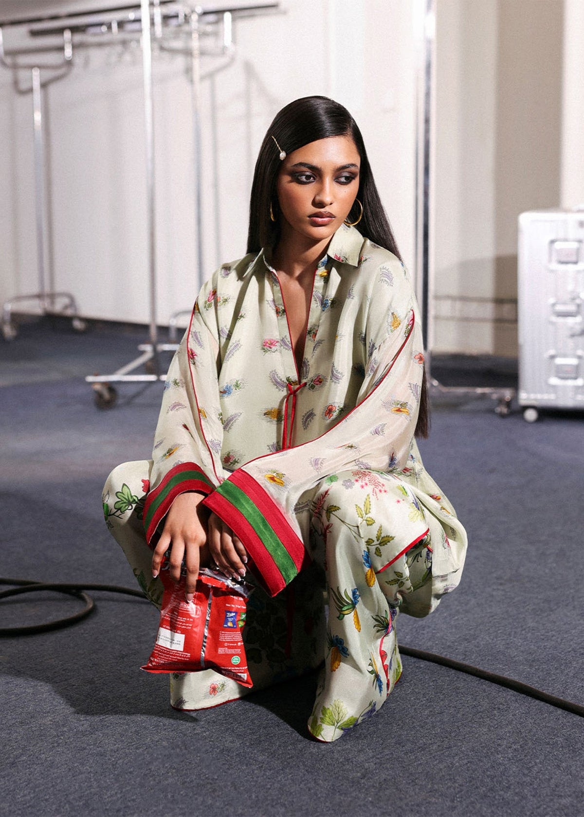 Hussain Rehar | Pay Day | Mosselle by Hussain Rehar - Designer Dress  - Type : Ladies Clothes - Available at Libayah - 100% Original 