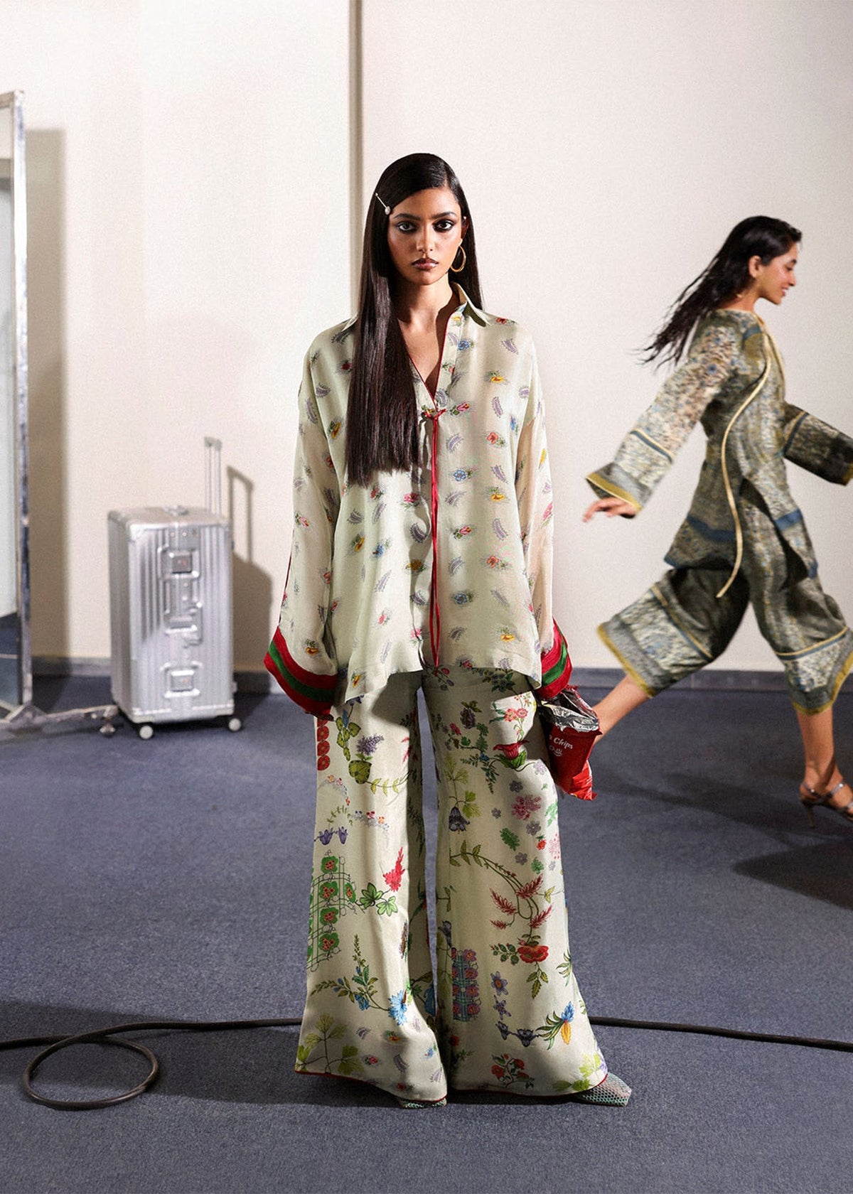 Hussain Rehar | Pay Day | Mosselle by Hussain Rehar - Designer Dress  - Type : Ladies Clothes - Available at Libayah - 100% Original 