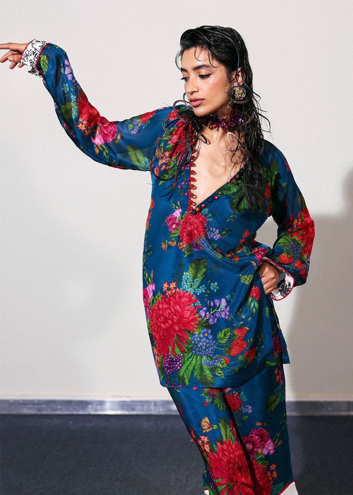 Hussain Rehar | Pay Day | Lapis by Hussain Rehar - Designer Dress  - Type : Ladies Clothes - Available at Libayah - 100% Original 