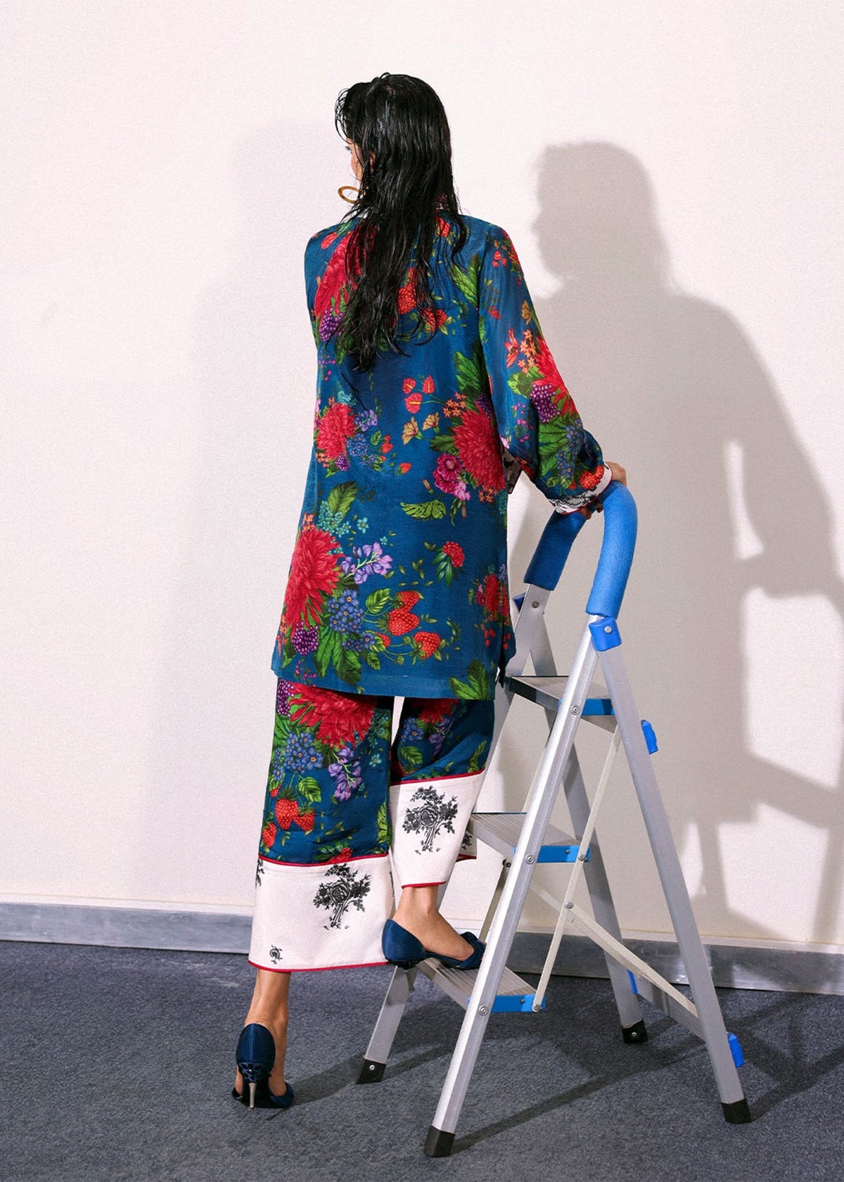 Hussain Rehar | Pay Day | Lapis by Hussain Rehar - Designer Dress  - Type : Ladies Clothes - Available at Libayah - 100% Original 